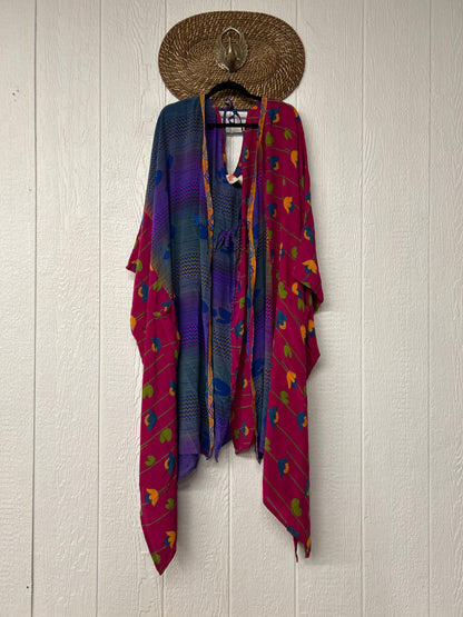 Crepe Sari Orchid Kimono 0626 133