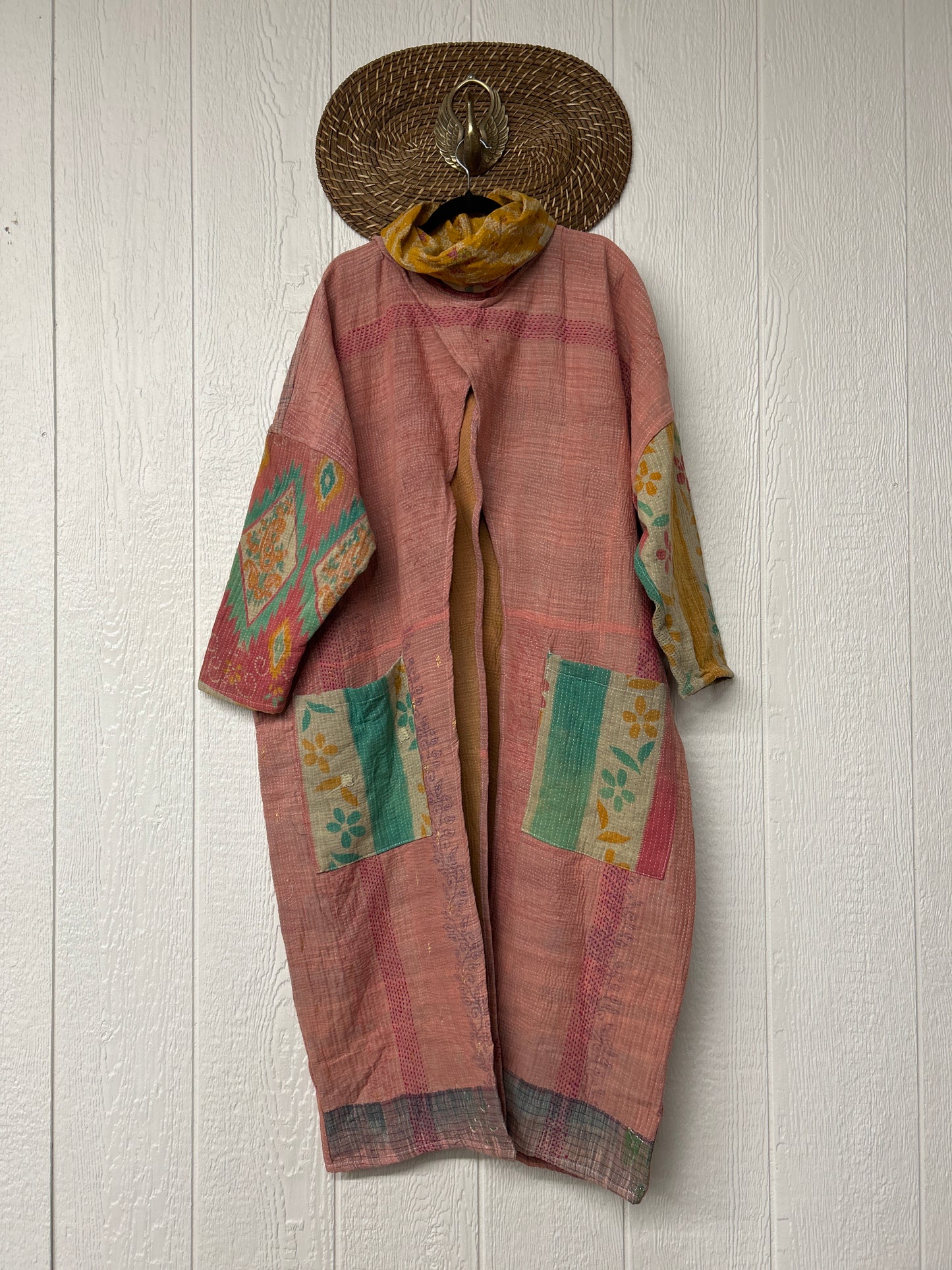 Fine Kantha Cowl Split Pullover 1225 155