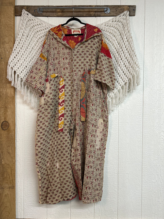 Kantha Zen Hoodie Jumpsuit 0925 233