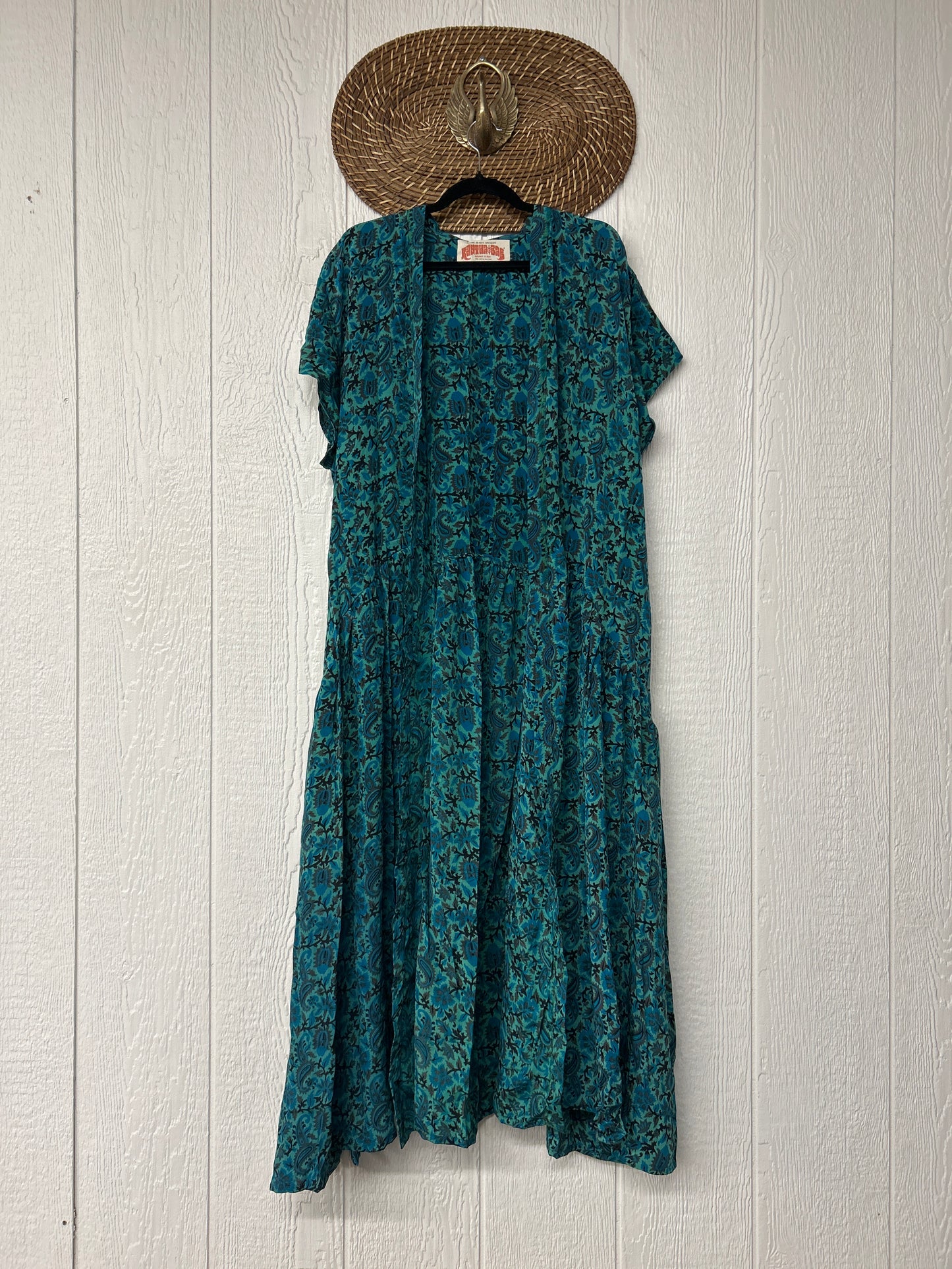 Crepe Sari Summer Evermore Kimono 0726 019