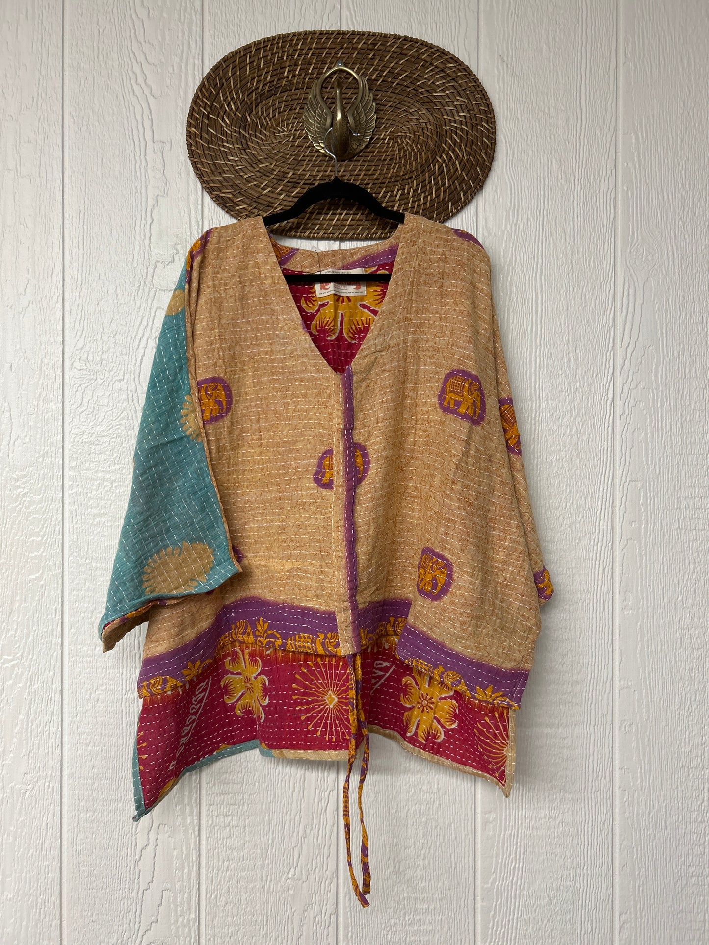 Pareo Kantha Hi-Lo Butterfly Top 0626 123