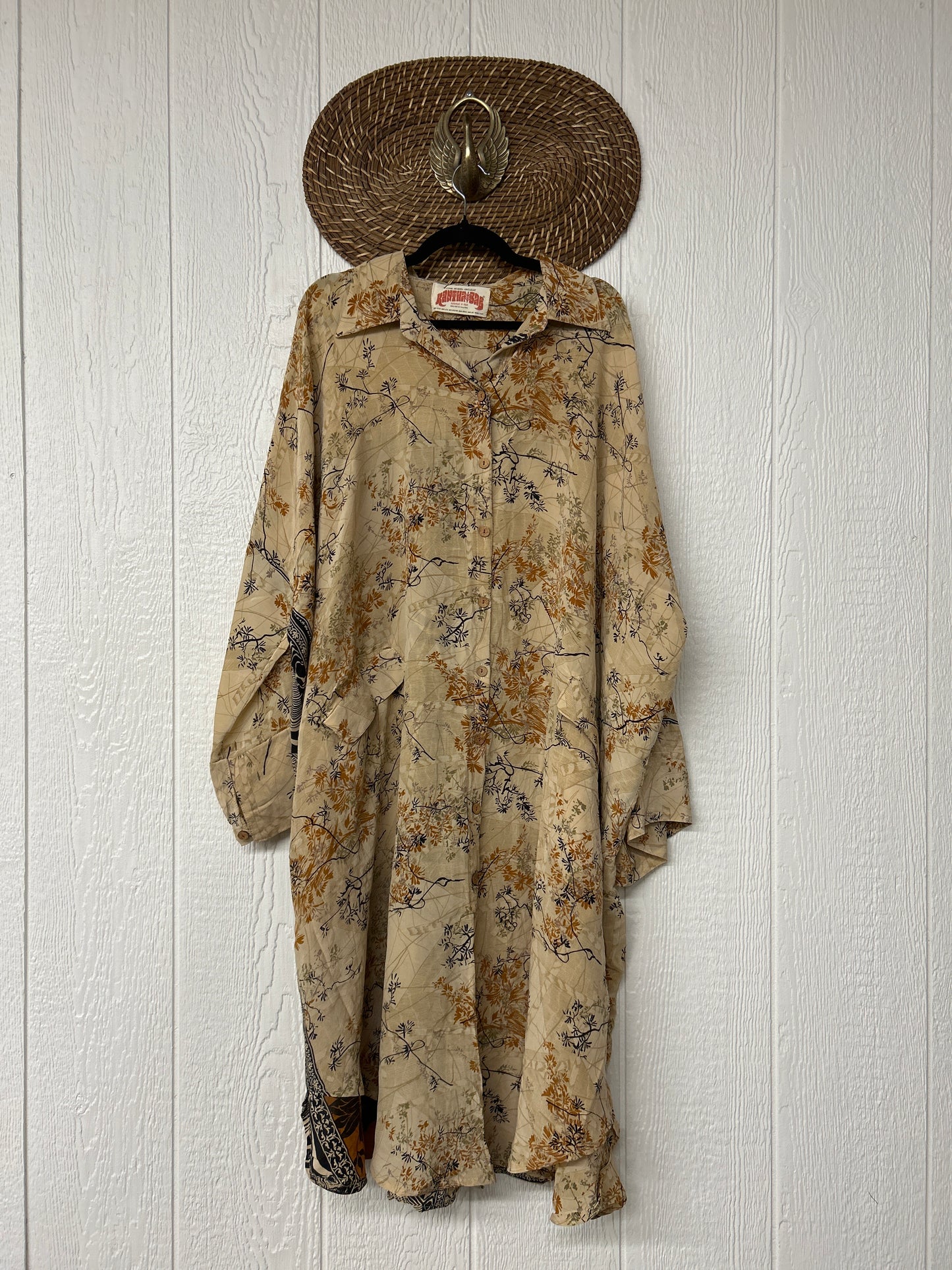 Crepe Sari Free To Be Longsleeve Maxi 1225 087