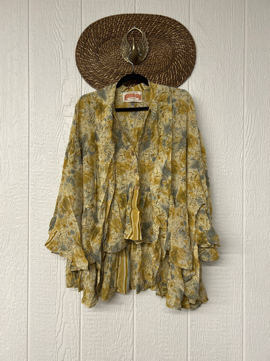 Crepe Sari Wild Rose Top 1026 155