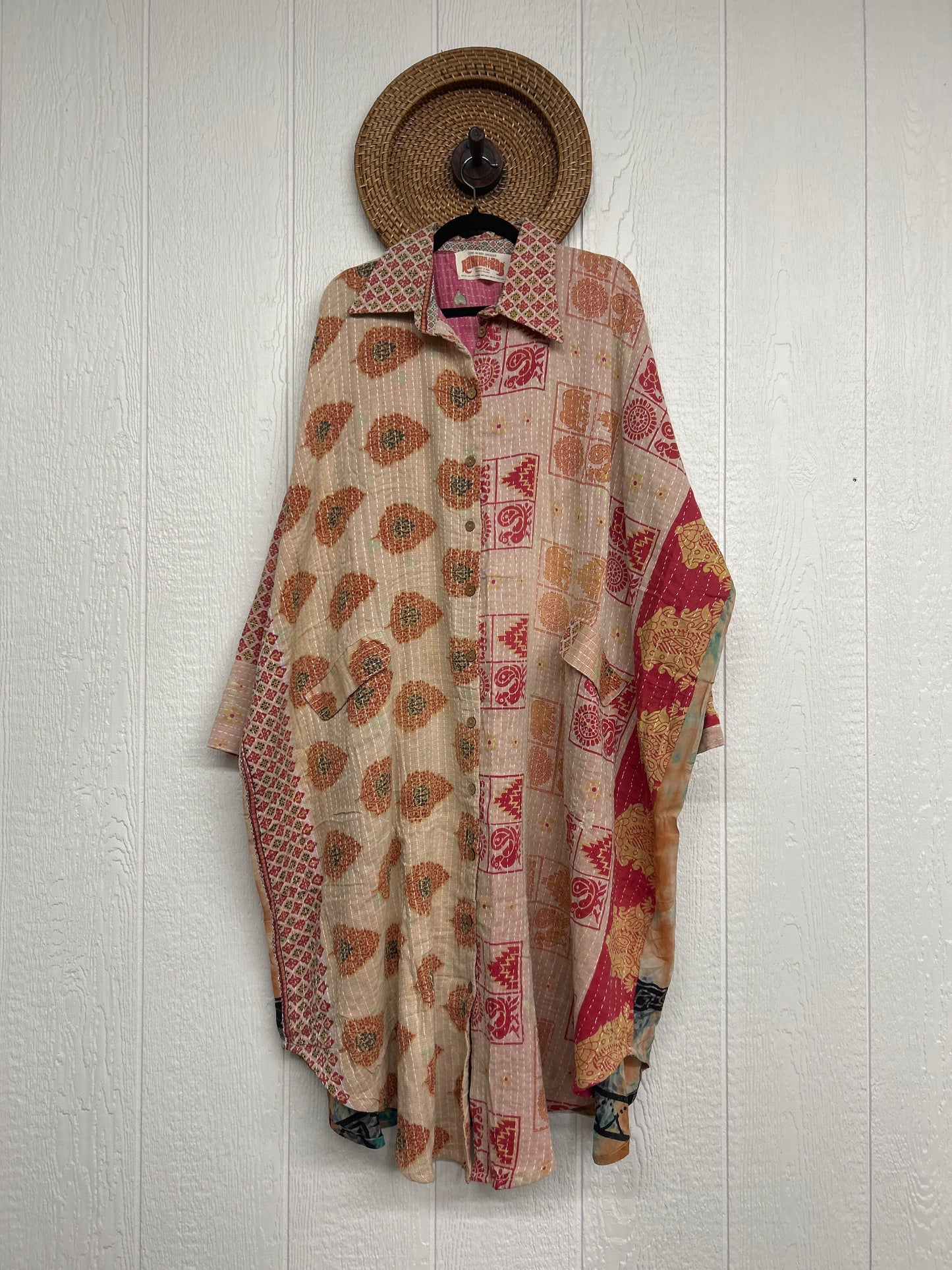 Pareo Kantha Free To Be Longsleeve Maxi 0226 087