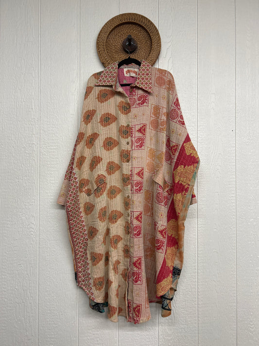 Pareo Kantha Free To Be Longsleeve Maxi 0226 087