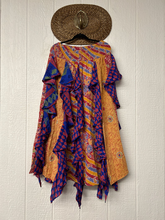 Pareo Kantha Willow Maxi Skirt 0826 168