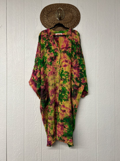 Crepe Sari Gaia Duster Dress 0826 035