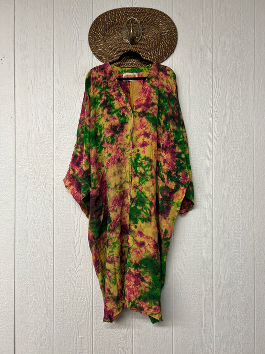 Crepe Sari Gaia Duster Dress 0826 035