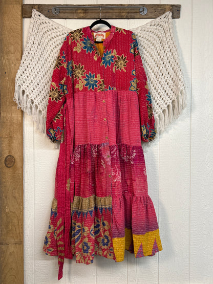 Pareo Kantha Luminous Maxi Dress 0126 283