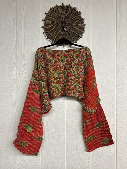 Pareo Kantha Abundance Crop Top 1026 030