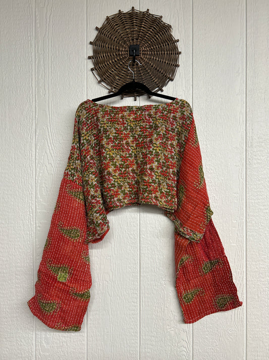Pareo Kantha Abundance Crop Top 1026 030