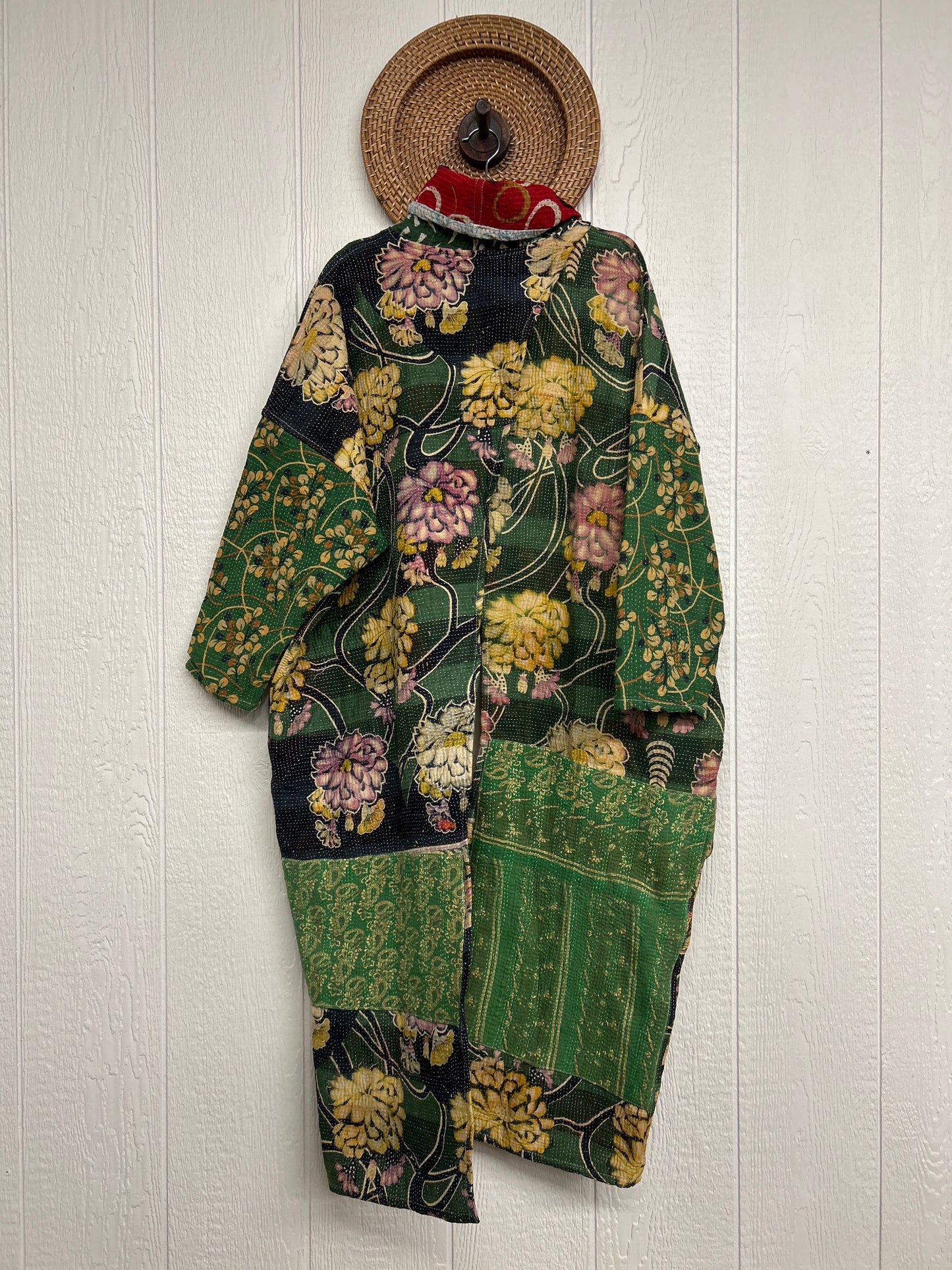 Fine Kantha Cowl Split Pullover 1225 189