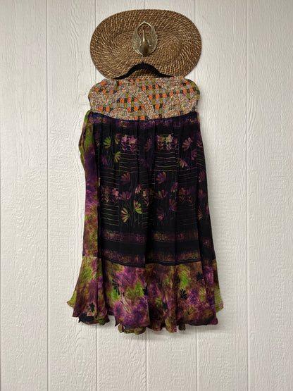 Crepe Sari Inner Peace Wrap Skirt 0626 247
