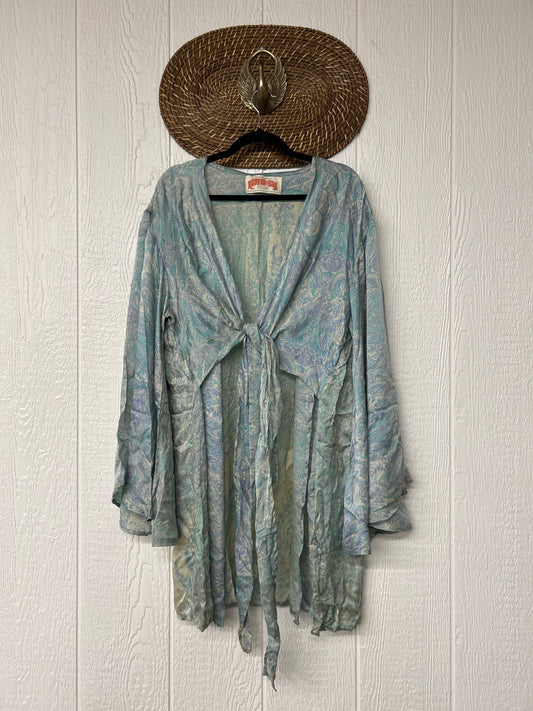 Crepe Sari Shortie Spellbound Kimono 0426 002