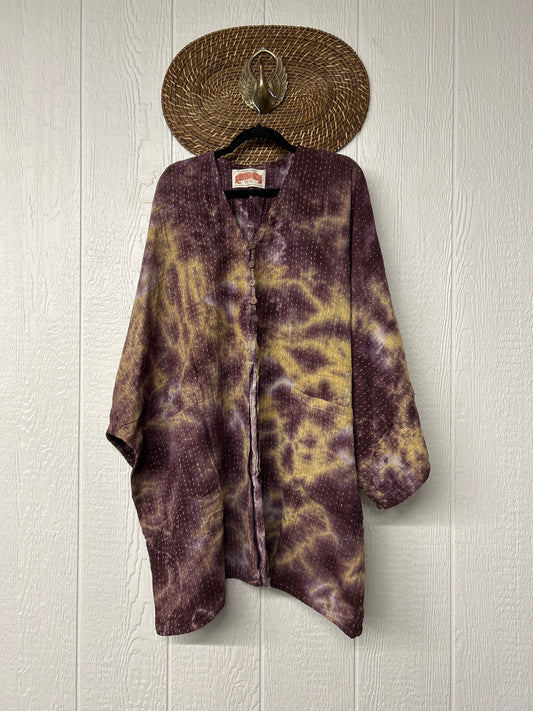 Pareo Kantha Gaia Split Tunic 0526 021