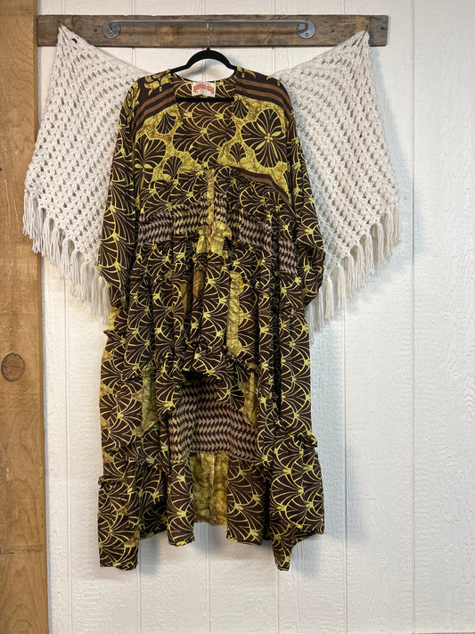 Rasgulla Sari Rhiannon Kimono 0826 033