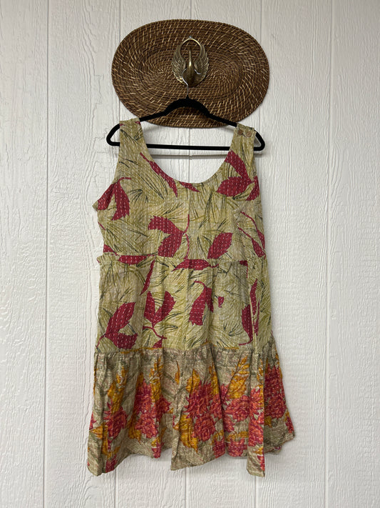 Kantha Meadow Mini Dress 0625 203