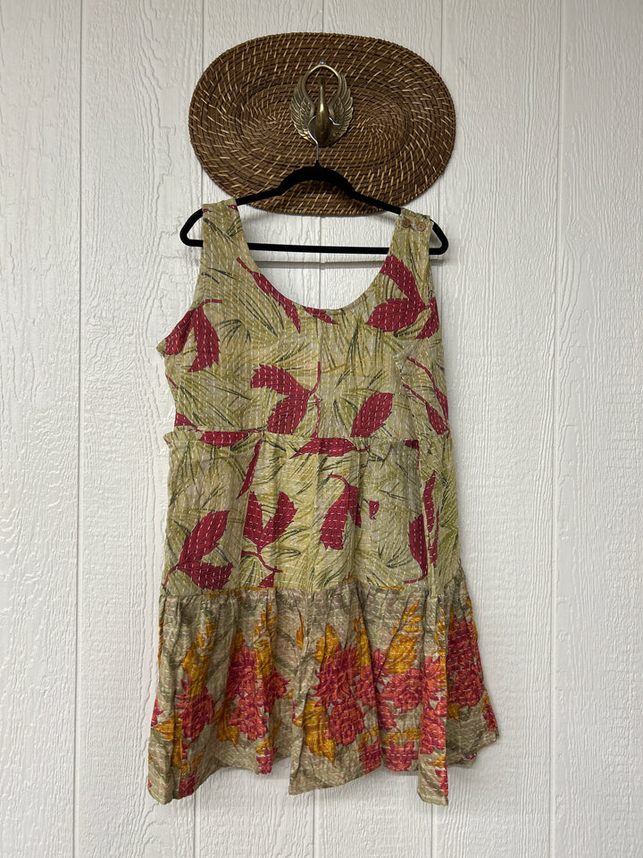 Kantha Meadow Mini Dress 0625 203