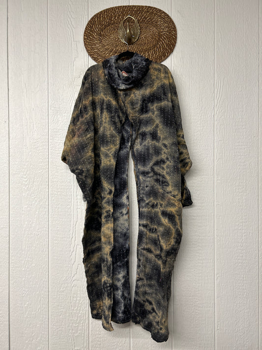 Aura Edit Koverlet Cowl Split Pullover 1026 002
