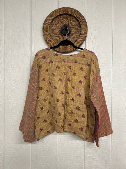 Pareo Kantha Wanderer Pocket Crop Top 0226 027