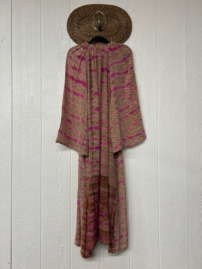 Crepe Sari Woodstock Duster Dress 0226 049