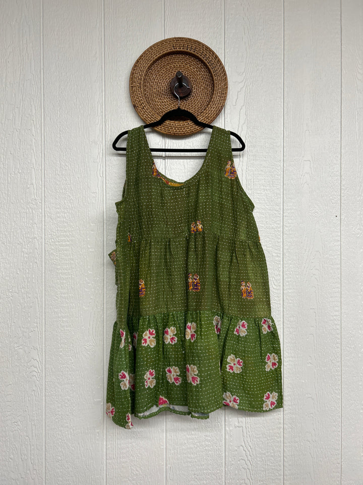 Kantha Meadow Mini Dress 0425 250