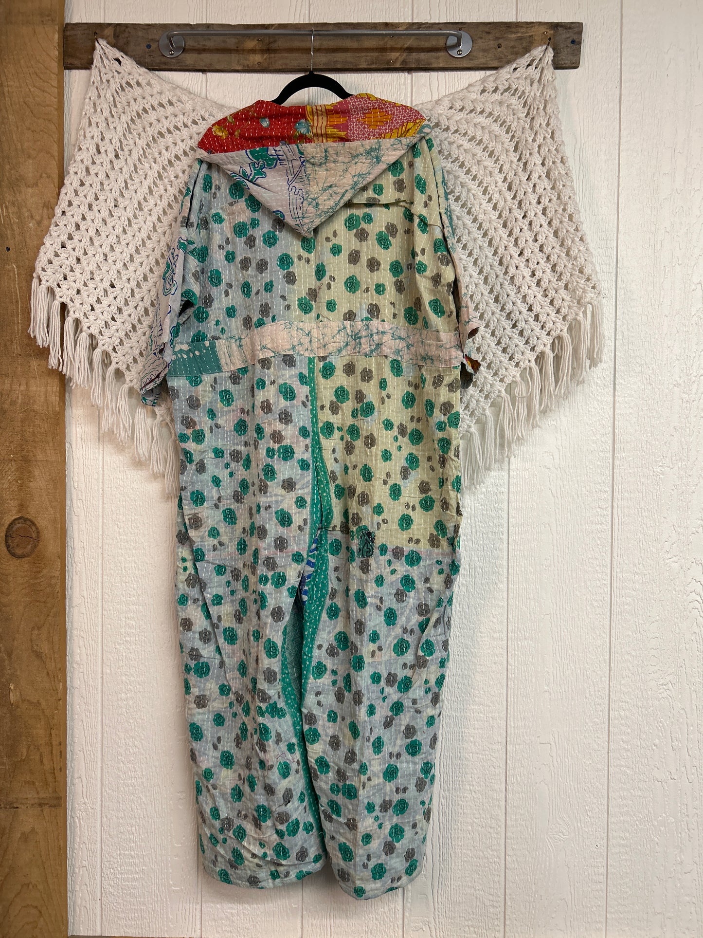 Kantha Zen Hoodie Jumpsuit 0925 249