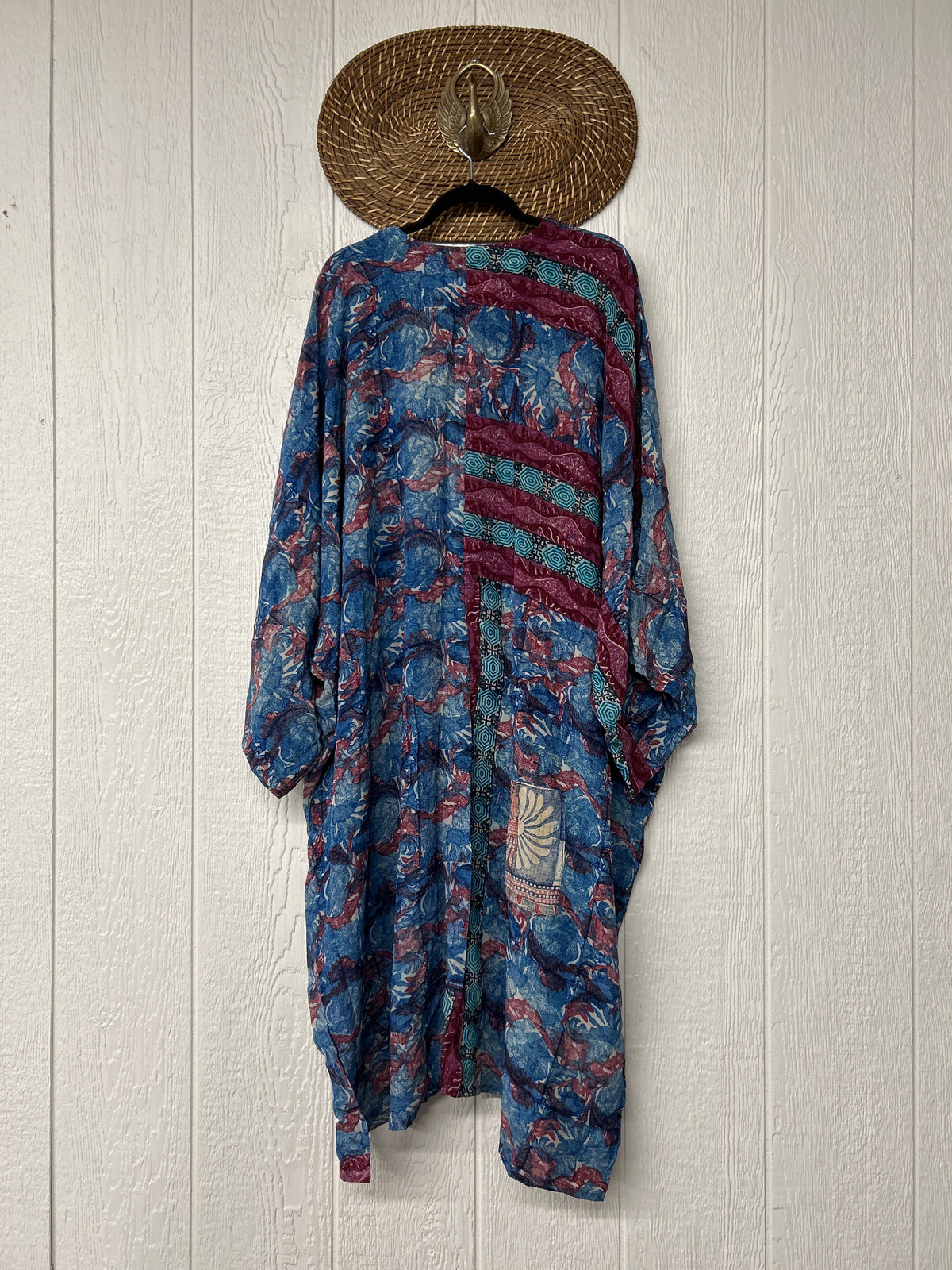 Crepe Sari Gaia Duster Dress 0826 061