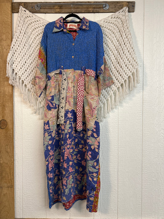 Pareo Kantha Gravity Duster Dress 0226 205