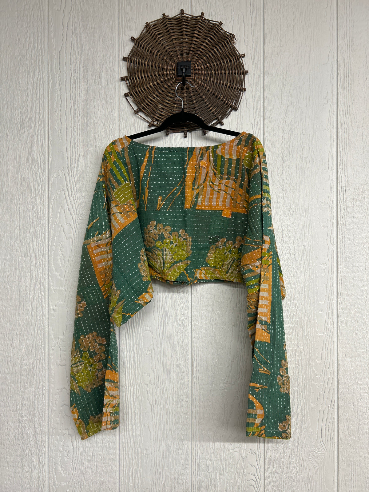 Pareo Kantha Abundance Crop Top 1026 040