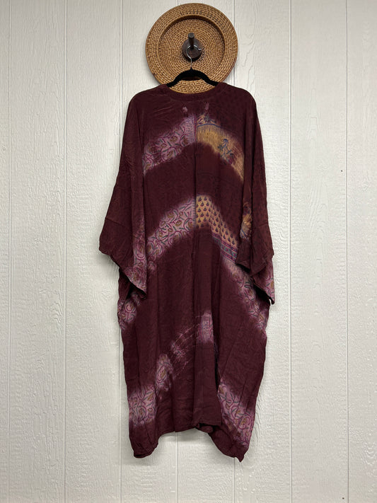 Crepe Sari Gaia Duster Dress 0826 151