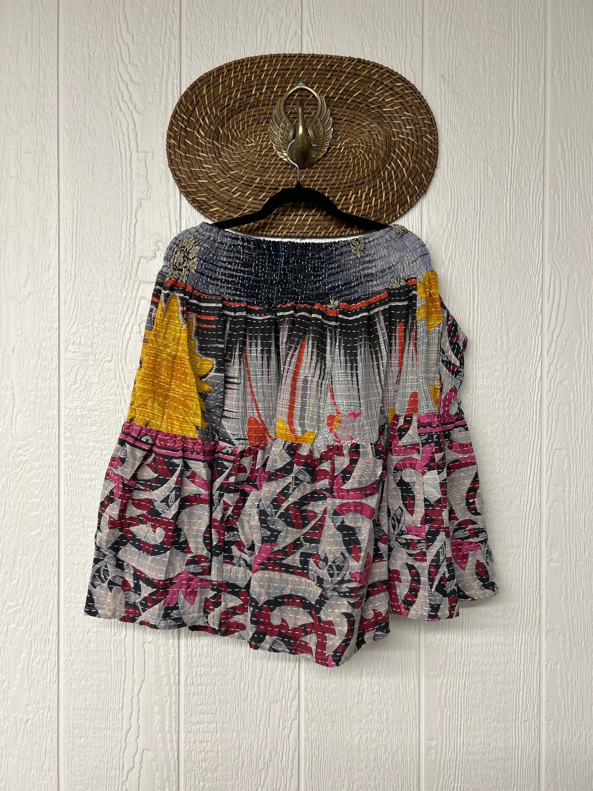 Pareo Kantha Meadow Skirt 0826 214