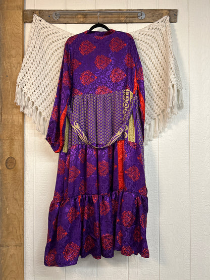 Rasgulla Sari Luminous Maxi Dress 0226 280