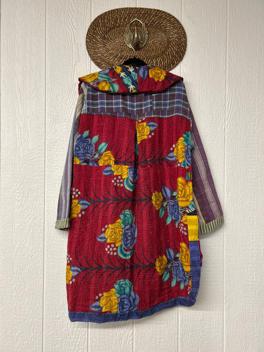 Fine Kantha Drifter Coat 1125 047