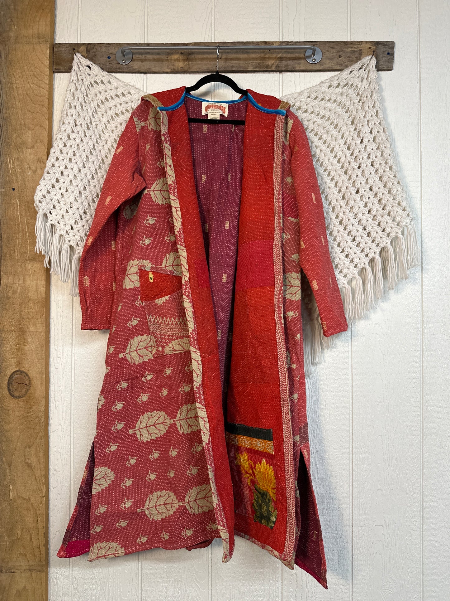 Fine Kantha Rising Sun Coat 1125 239