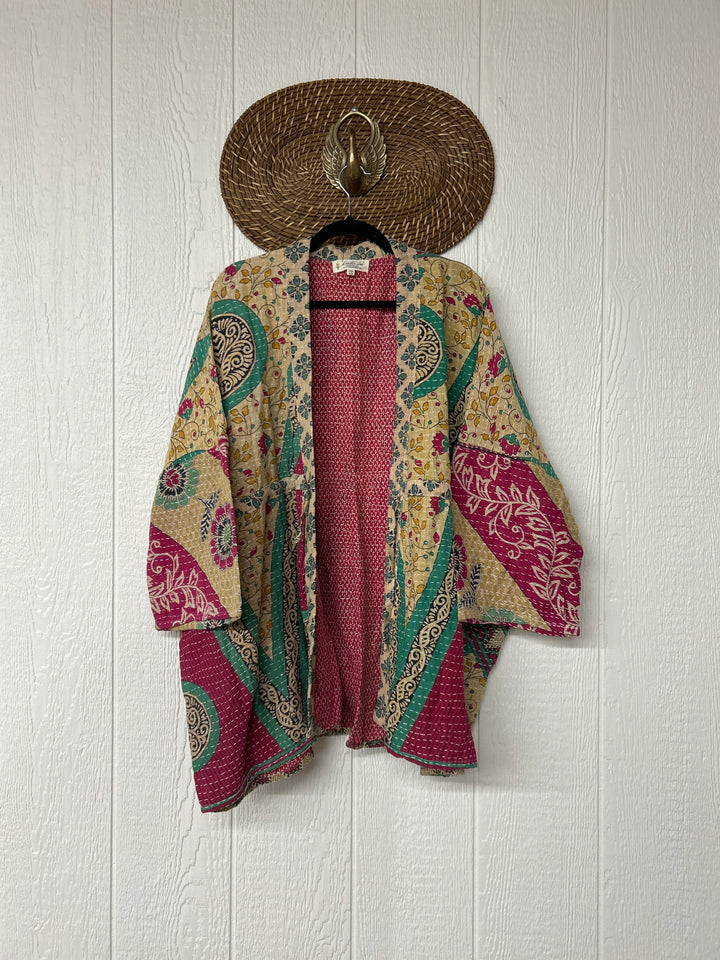 Kantha Shortie Kimono 0325 070