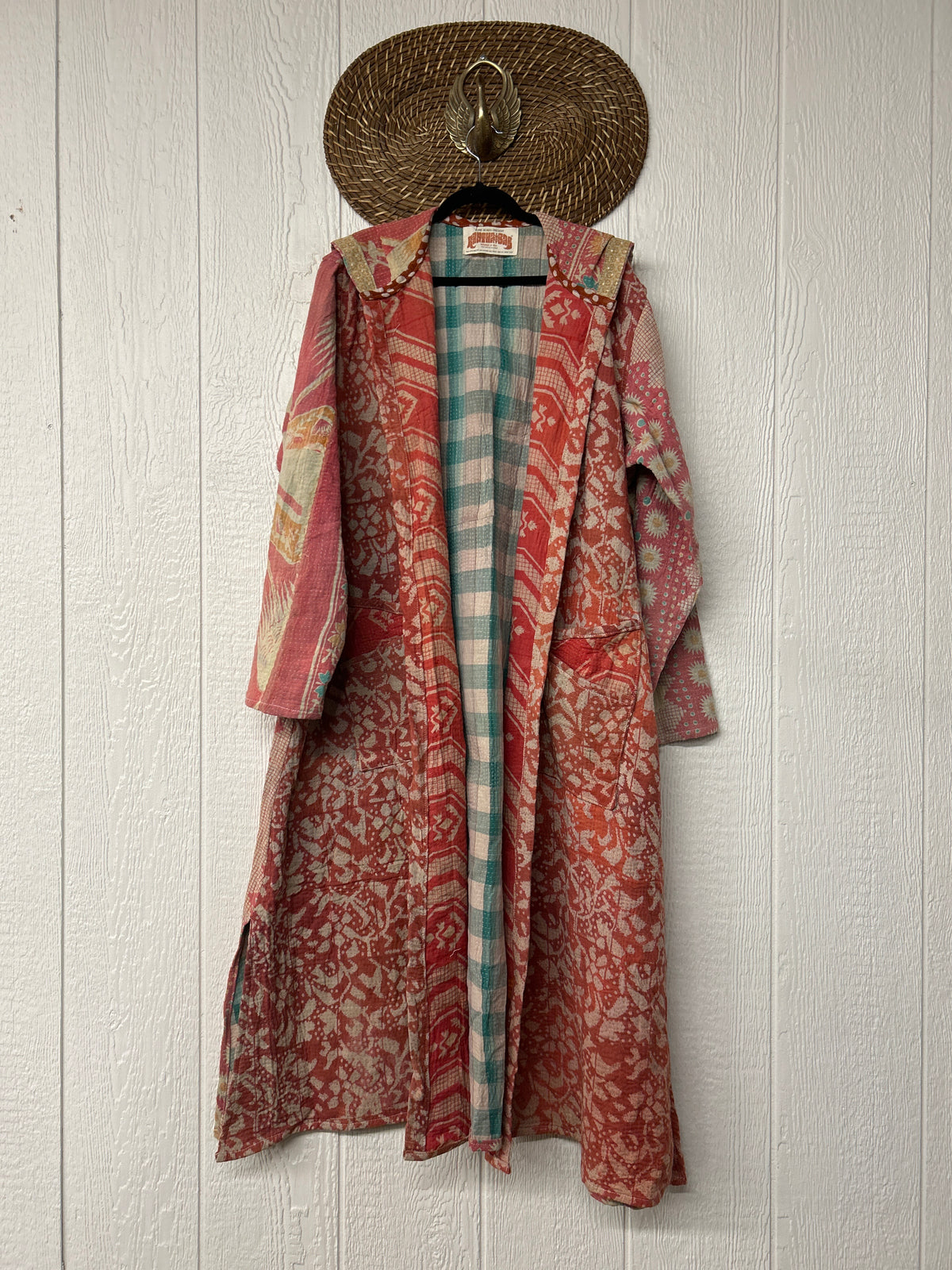 Fine Kantha Rising Sun Coat 1026 032