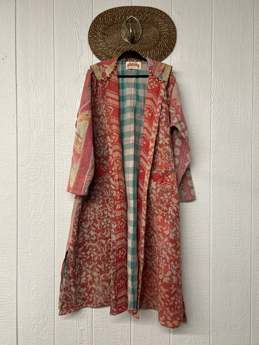 Fine Kantha Rising Sun Coat 1026 032