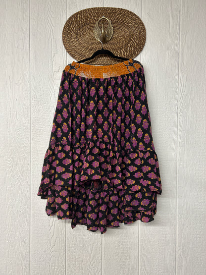 Crepe Sari Dahlia Skirt 1026 112