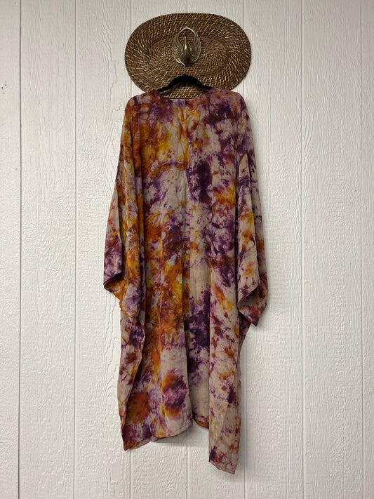Crepe Sari Gaia Duster Dress 0426 179