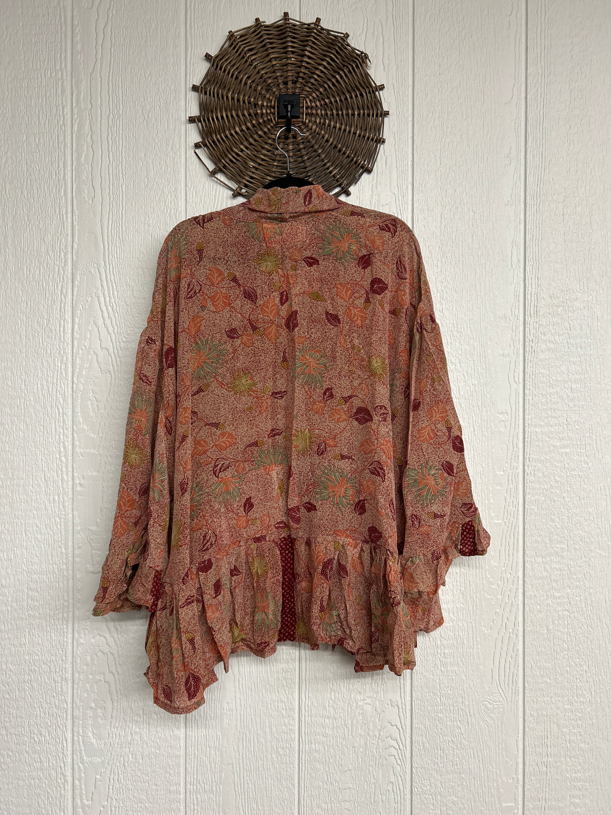 Crepe Sari Wild Rose Top 1026 120