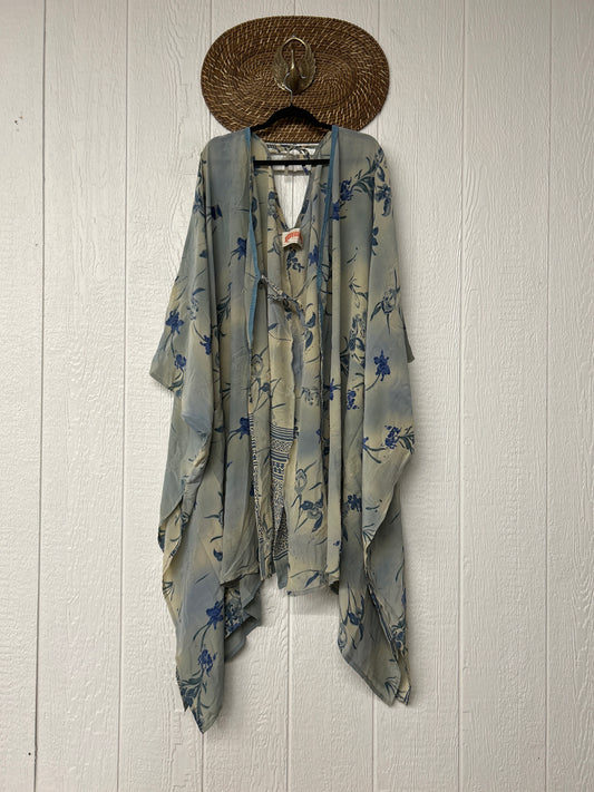 Crepe Sari Orchid Kimono 0626 021