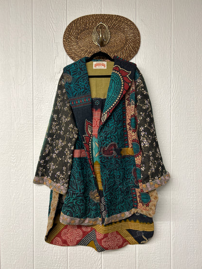 Fine Kantha Drifter Coat 1026 090
