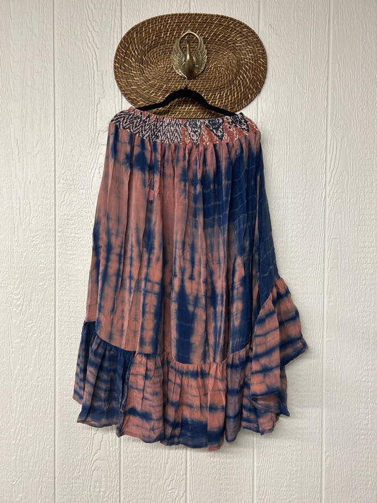 Crepe Sari Dahlia Skirt 1026 111