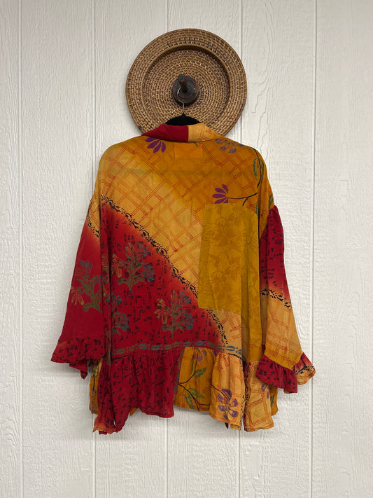 Crepe Sari Wild Rose Top 0426 183