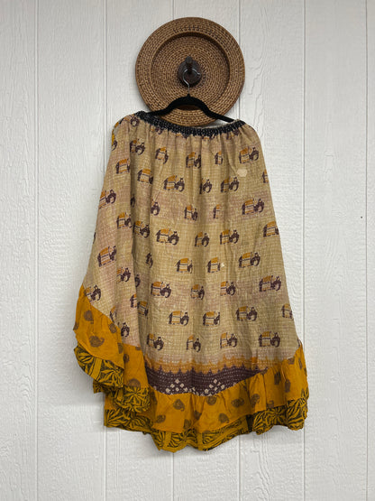 Pareo Kantha Wild Rose Skirt 0426 112