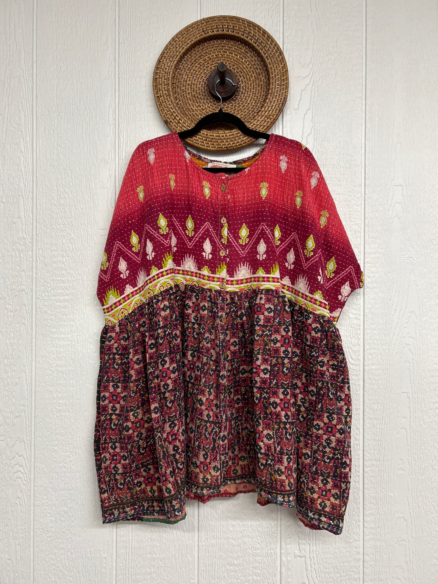 Pareo Kantha Daydreamer Button Down Mini 1225 179