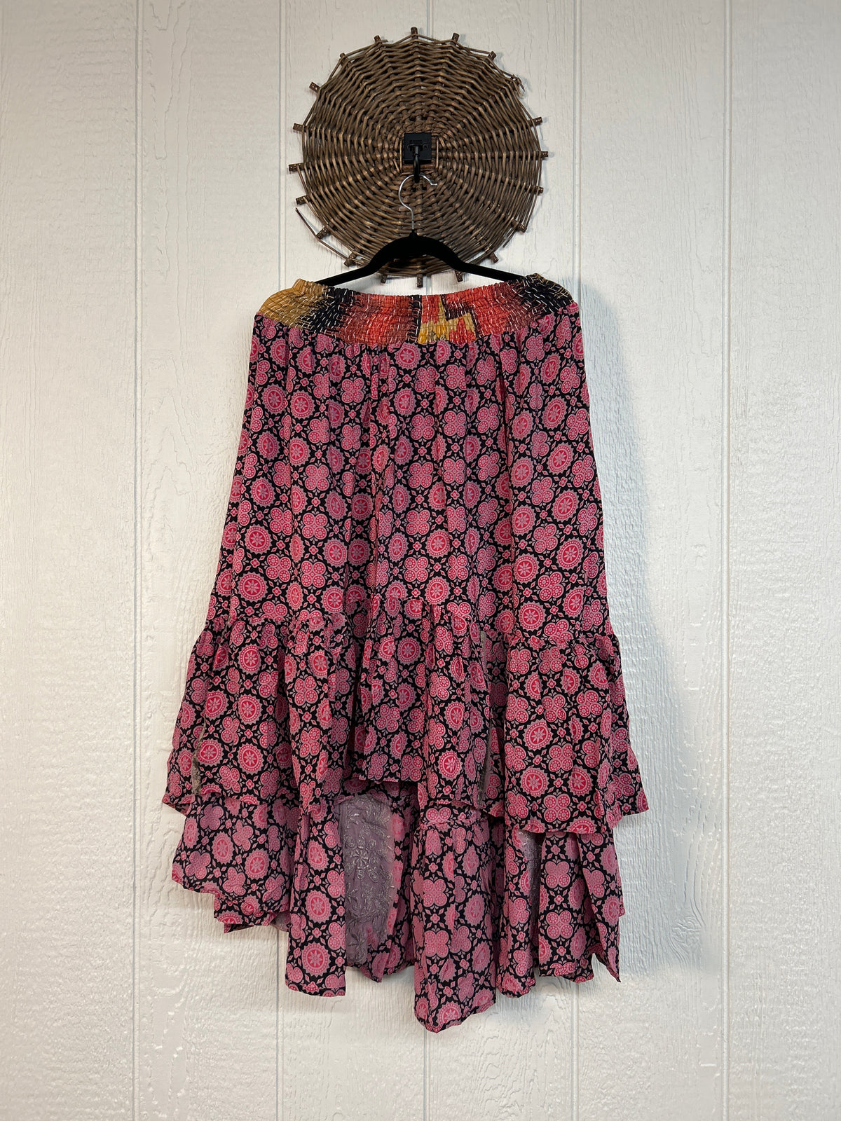 Crepe Sari Dahlia Skirt 1026 145