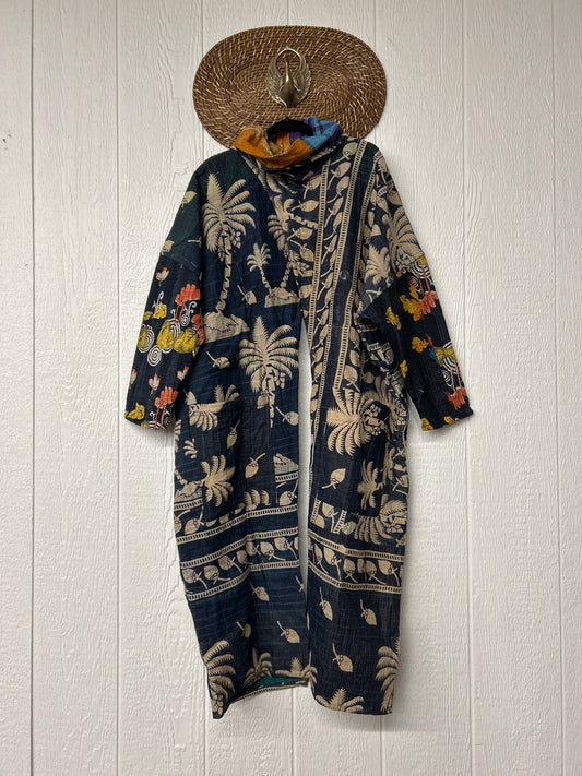 Fine Kantha Cowl Split Pullover 1225 156