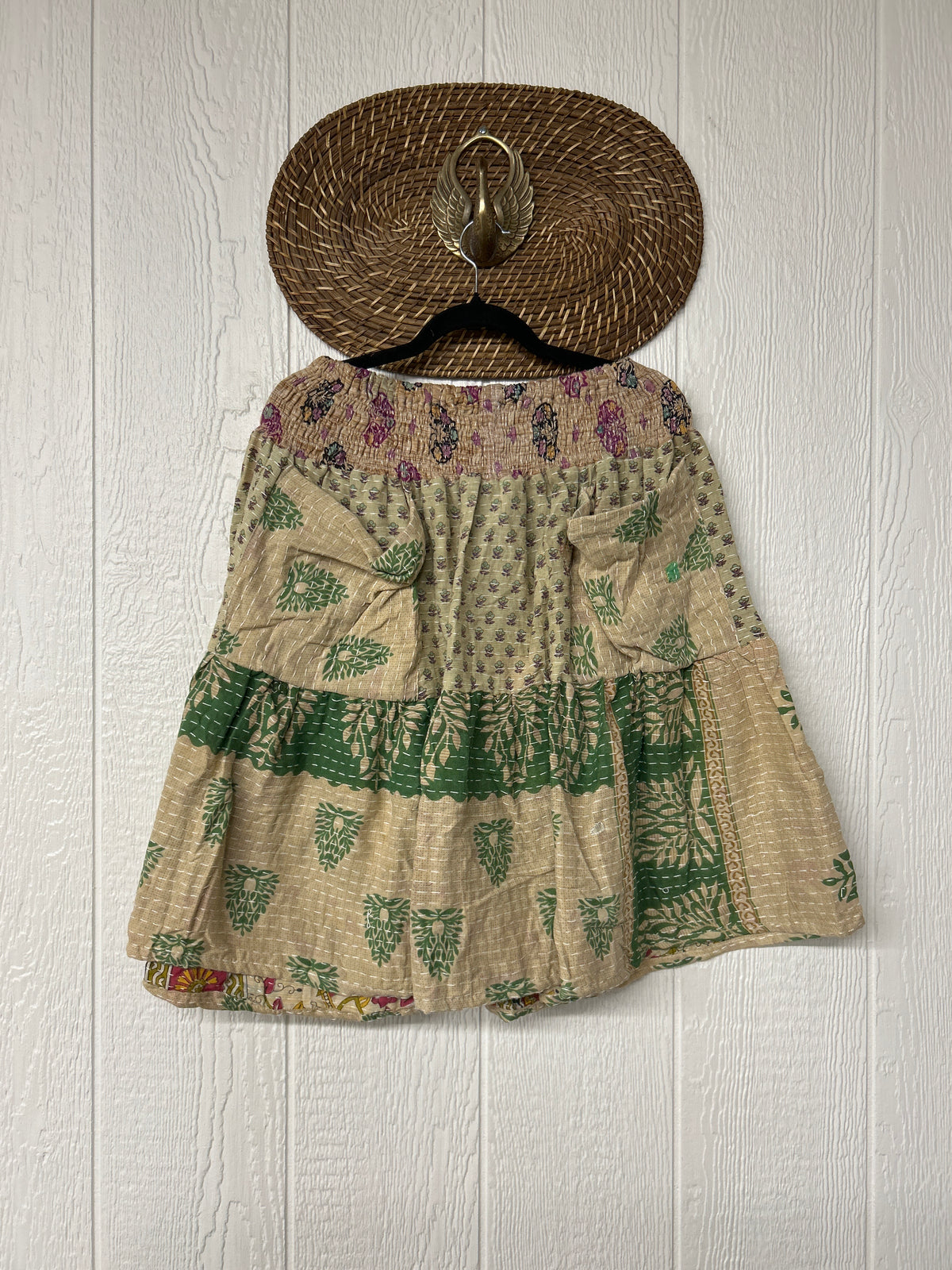 Pareo Kantha Meadow Skirt 0826 257